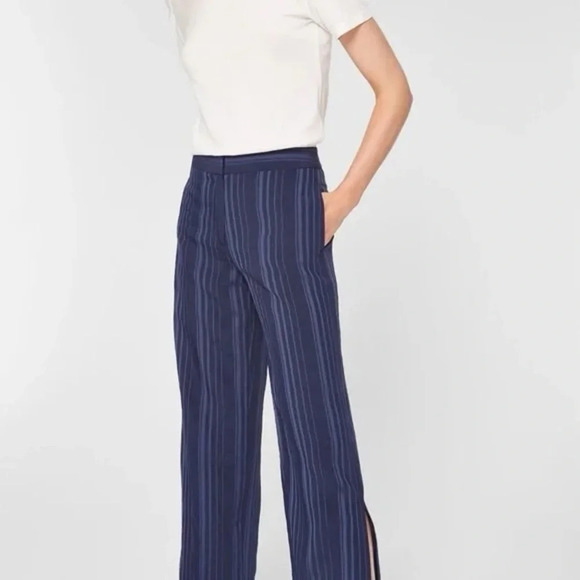 Club Monaco Sonyah Pants, Maritime Blue 16614 - Picture 3 of 15